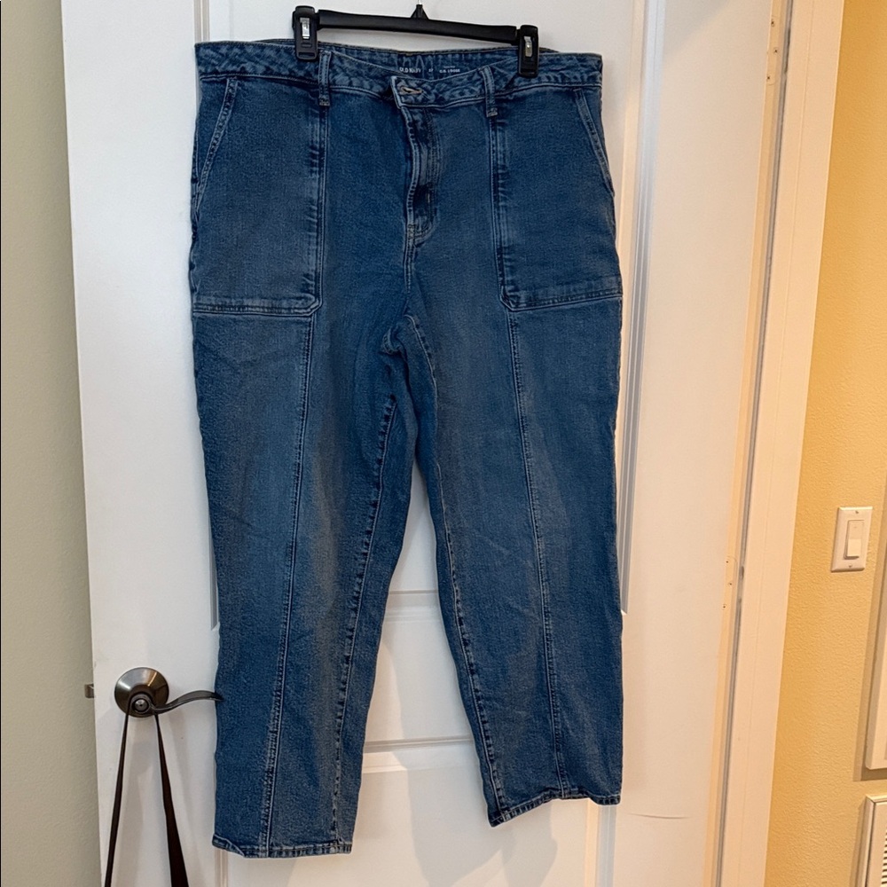 Old Navy Women's Boyfriend Jeans - Classic Blue